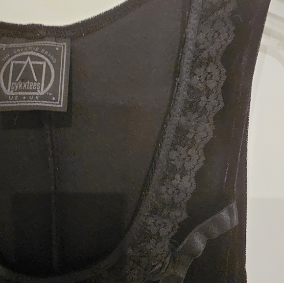 HALLOWEEN COSPLAY VELVET EMBROIDERED LACE RENAISSANCE/ PRINCESS/ WITCH/ SZ S - Picture 4 of 6